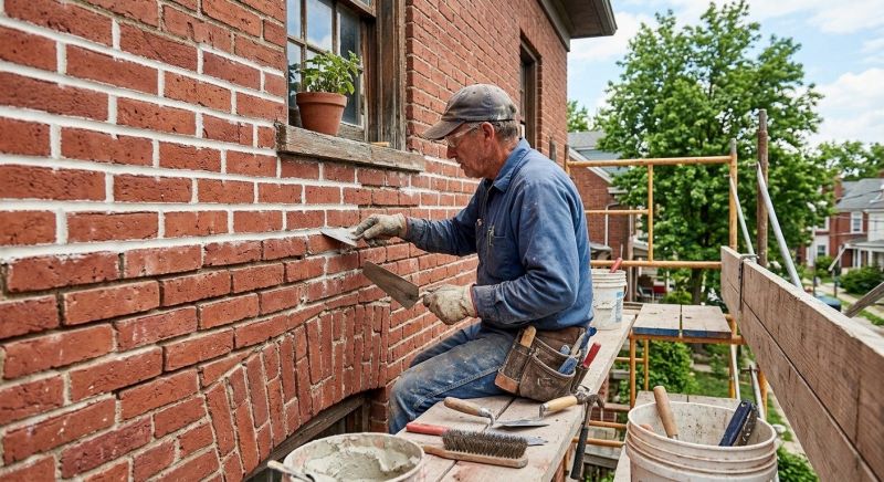 Tuckpointing Service project example