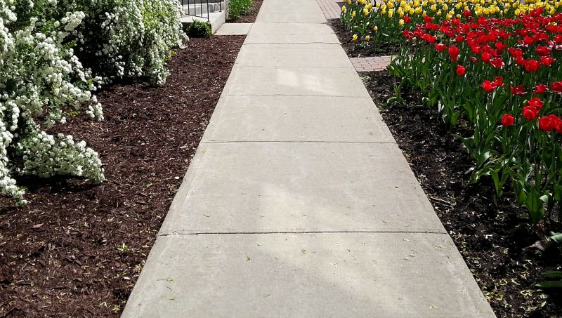 Concrete Pathway Setup